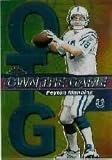 2002 Topps Chrome Own the Game #OG2 Peyton Manning Indianapolis Colts Football Card - Mint Condition - In Protective Display Case !!