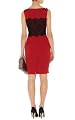 Cotton and Lace Pencil Dress