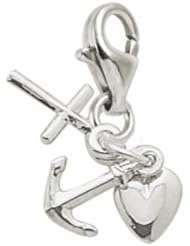 Rembrandt Charms Faith Hope & Charity Charm with Lobster Clasp