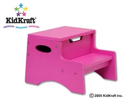 Childrens Toyshop  Toys : KidKraft Step 'N Store-Rasberry