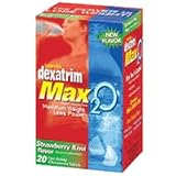 Dexatrim Max Maximum Weight Loss Effervescent Tablets, StrawberryKiwi - 20 ea