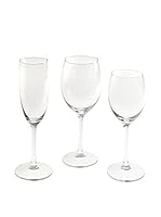 ZZZ_Merry Christmas Bicchieri 18 Pezzi Transparente