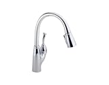 Delta 989-DST Allora Single Handle Kitchen Faucet With Pull Down Spray and Diamond Seal Valve, Chrome