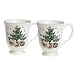 Nikko Happy Holidays Coffee Mug Pair