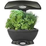 AeroGrow AeroGarden Ultimate Kitchen Gardener with 6-Pod Gourmet Herb Seed Kit (Color: Black),