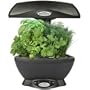 AeroGrow AeroGarden Ultimate Kitchen Gardener with 6-Pod Gourmet Herb Seed Kit (Color: Black),