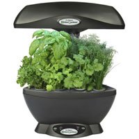 AeroGrow AeroGarden Ultimate Kitchen Gardener with 6-Pod Gourmet Herb Seed Kit (Color: Black),