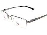  - PUMA 15217 PU15217 Gunmetal BR Optical Frame Eyeglasses 52-20-140