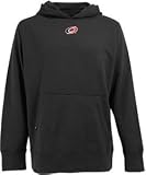 Antigua Men's NHL Carolina Hurricanes Impact Desert Dry Hoodie, Black, Medium