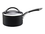 Raymond Blanc by Anolon Hard Anodised Clad Saucepan, 18 cm, 2.8 Litre