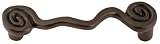 Tools & Hardware : Atlas Homewares 2163-O 3-3/4-Inch Signature Scroll Wave Pull, Aged Bronze