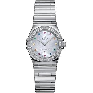 NEW OMEGA CONSTELLATION IRIS MY CHOICE LADIES SMALL WATCH 1475.79.00