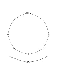 Platinum Diamond By The Inch Blank Necklace 18 Inch