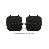 98 99 00-01 SUBARU IMPREZA 2.5L RS FOG LIGHT LAMP ABS COVER JDM BLACK by BBP Enterprise