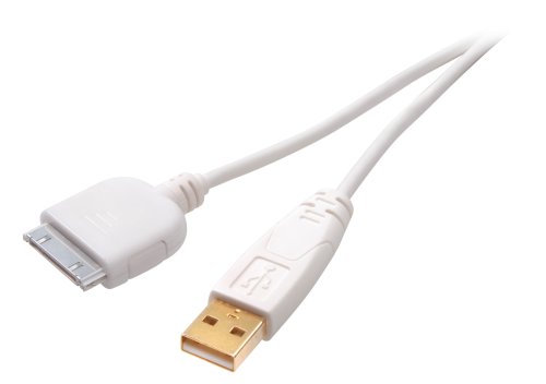 Vivanco iPod/iPhone USB Anschluss, 1,8 m, wei&szlig;