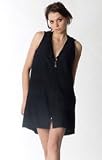 Waffle Plus Size Sleeveless Zip Up Hoody by Jordan Taylor - Plus Size Swimwear Plus Size Swimsuit