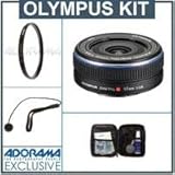 Olympus Micro Zuiko Digital 17mm f/2.8 Lens - Black - for EP Series PEN Dig ....