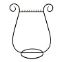 Necklace Jewelry Rack Holder Black Table Top Stand Display