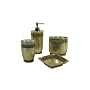 Croscill Cheshire 4-Piece Bath Set, Platinum