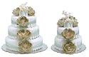 ~ Bloomers *Sage Green Peonies* Baby Diaper Cake