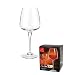 Aurum Burgundy Glasses - set of 4 by Bormioli Rocco