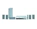 Panasonic SC-HT800V Progressive Scan DVD/VCR Home Theater System