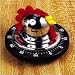 Chrome Plated Rooster Kitchen Timer