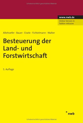 Besteuerung der Land- und Forstwirtschaft