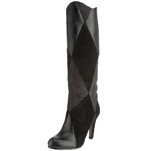 United Nude Women's Patchwork Hi Boot Black 5 UK
