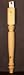 21" Country Pine Wood Furniture Leg [CAPITOL CITY LUMBER]