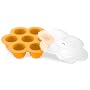 Beaba Multiportion Freezer Tray - Orange