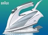 Braun FreeStyle Pro Eloxal Textile Protector Steam Iron - White-Grey - SI6285
