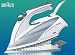 Kitchen & Housewares : Braun FreeStyle Pro Eloxal Textile Protector Steam Iron - White-Grey - SI6285