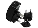 Genuine Blackberry World Mains Charger Blackberry 7100t, 7100v, 7100x, 7130v, 7230, 7290, 8100 Pearl, 8110 Pearl, 8120 Pearl, 8130 Pearl, 8300 Curve, 8310 Curve, 8320 Curve, 8700f, 8700g, 8707v, 8800 Pearl, 8820, Bold0