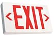 RED LED Exit Sign with Battery Backup