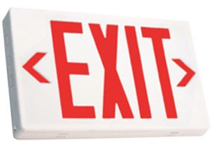 christmas RED Exit Sign Battery BackupB0017YRML8