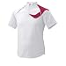 Nike Laufshirt Männer, weiß/rot