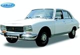Review Welly  / Welly - '75 Peugeot 504 light blue