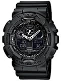 Casio - GA-100-1A1ER - G-shock - Montre Homme - Quartz Analogique et Digitale - Cadran Noir - Bracelet en Résine Noir