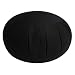 Kapok Zafu Meditation Cushion, Black
