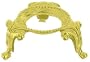 Queen Anne Egg Display Stand-Gold Finish (Set Of 3)