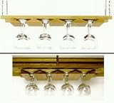 Hanging Wood Stemware Rack