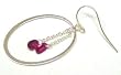 Sterling Silver Hoop Earrings (Rodium Plated)