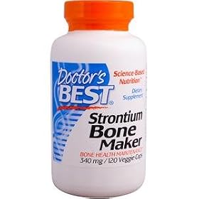 Strontium Bone Maker (340mg) 120 vcaps by Doctor's Best