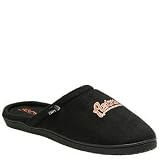 Reebok Men's Houston Astros MLB Slippers,Black/Brick,X-Large