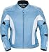 TOURMASTER/CORTECH LRX 2 WOMENS MOTORCYCLE JACKET LIGHT BLUE