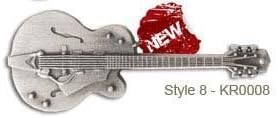 Gretsch Model Key Ring with Guitar Pick [Electronics]