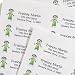 Personalized Desk Family of Characters - Single Icon Address Label