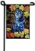 pug28  - Black Pug Fall Garden Flags
