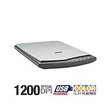 Xerox 7600 Ultra Slim Portable Flatbed Scanner 1200 DPI USB with One Touch Technology (X76007D-WU)
